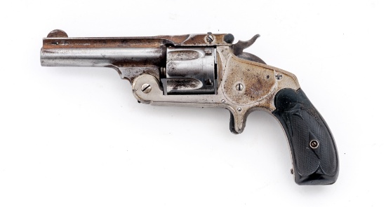 Antique S&W 2nd Model Single Action Revolver