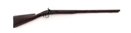Antique (Probably American) Halfstock Flintlock Rifle