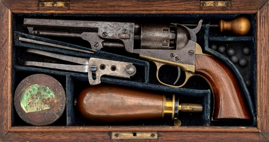 Civil War Cased Colt Model 1849 Percussion Revolver