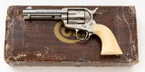 Engraved Colt 3rd Gen. Single Action Army Revolver