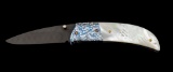 Custom Liner-Lock Folding Knife, by Mike Zscherny