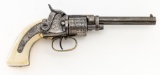 Rare Antique Mass. Arms. Perc. Belt Revolver