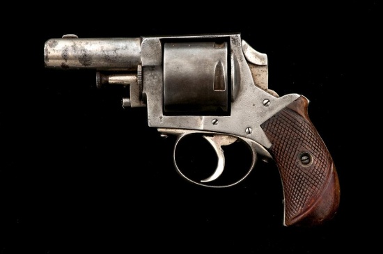 Antique British Bull Dog-Style Double Action Revolver