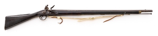 Antique British Late India Pattern Brown Bess Flintlock Musket