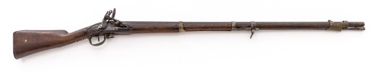 Antique French Flintlock Infantry Musket, by Versailles Arsenal