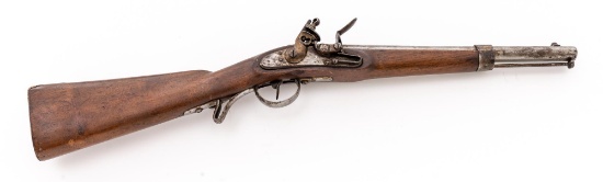 Antique Austrian Flintlock Saddle Ring Cavalry Carbine