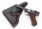 WWII Mauser Luger P.08 byf-41 Dated Semi-Automatic Pistol, with Holster