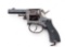 Commercial German Black Powder Solid Frame Double Action Revolver