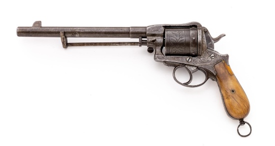 Huge Austrian Model 1870 Gasser Double-Action Army Revolver