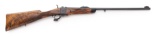 Custom Made Alexander Henry Style Rifle, by Lowell Manley, and Engraved by Ron Cullings