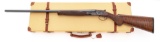 L.C. Smith Featherweight Double Barrel Shotgun, Angelo Bee Engraved and Upgraded to Monogram Grade