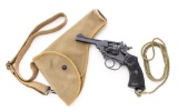 Israeli Issued Webley Mk IV Double Action Revolver, with Israeli Holster and Accessories