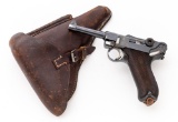 DWM M1908 Luger P.08 Semi-Automatic Pistol, with Holster