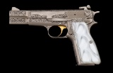 Belgian Browning Hi-Power Renaissance Semi-Automatic Pistol
