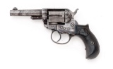 Antique Colt M-1877 Lightning Etched Panel Sheriff's Model Double Action Revolver