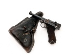 WW1 DWM Luger 1915 Date P.08 Semi-Automatic Pistol, with Holster