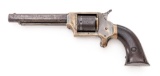 Very Rare Civil War Brass-Frame Single-Action Cartridge Revolver