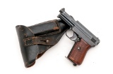 Mauser M1914 Semi-Automatic Pistol, with Holster
