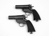 Lot of Two (2) British H&R Mark VI Flare Pistols