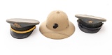 Lot of Three (3) U.S. Military Hats