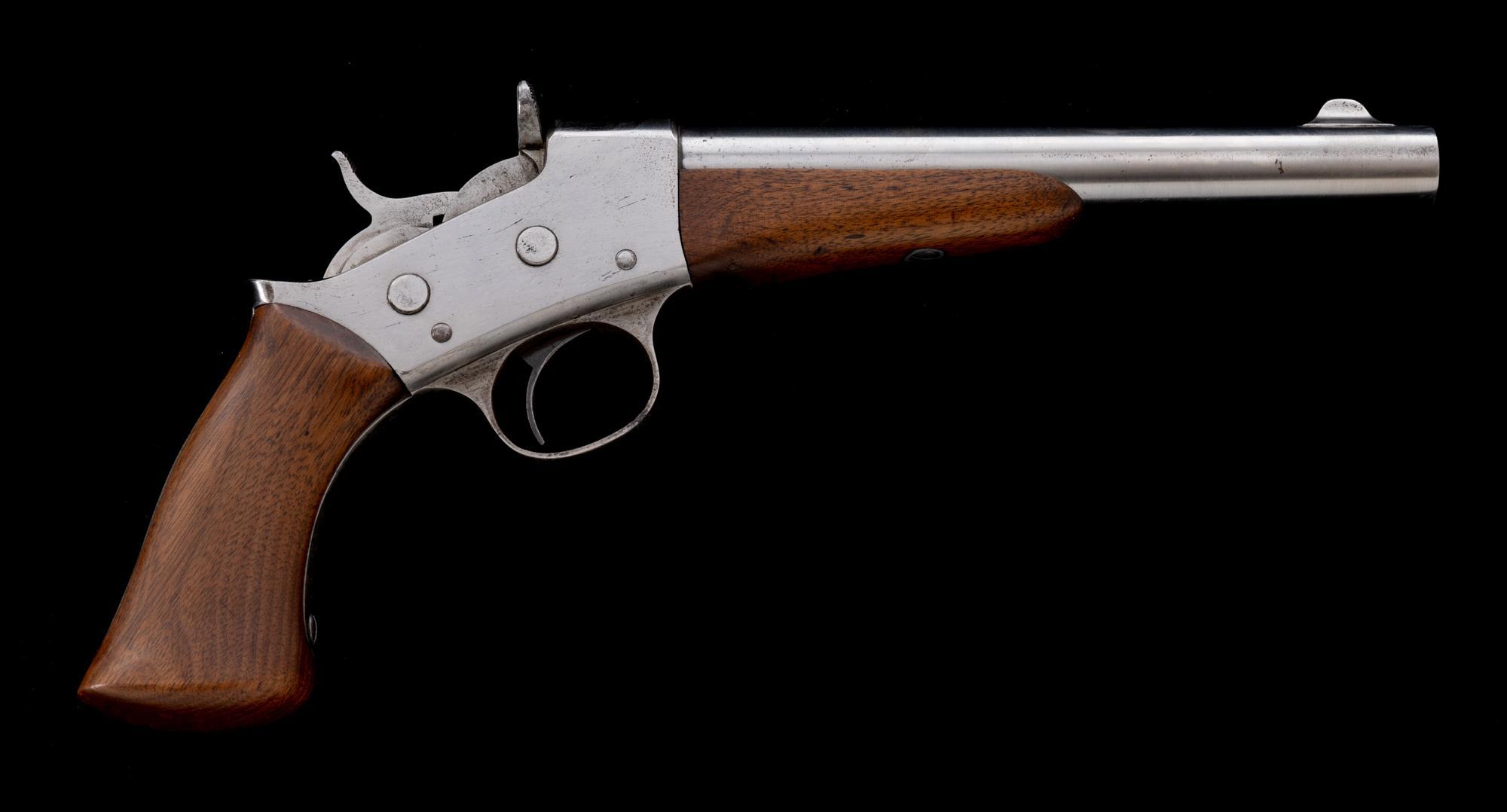 Triangular Revolver Remington Model 1871 Army Single-Shot Rolling | Proxibid