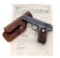 Rare U.S. Navy Shipped U.S. Property Marked Colt M1908 Semi-Automatic Pistol, with Factory Letter