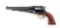 1858 Remington Steel Frame Texas Model Single Action Black Powder Percussion Revolver, by Pietta