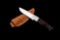 Custom Fixed Blade Hunting Knife, by Chris Dahl