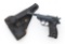 WWII German P-38 Mauser byf-44 Semi-Automatic Pistol, with Holster & 2 Magazines