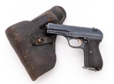 German Occupation CZ 27 Semi-Automatic Pistol, with 2 Magazines and Holster
