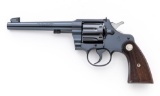 Rare Colt Officer's Model Target Heavy Barrel Revolver