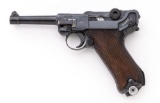 WWII German Mauser Banner Model 1939 Police Marked P.08 Luger