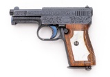 Rare Mauser M1910/34 Factory Engraved Deluxe Semi-Automatic Pistol