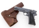 WWII German Marked P35 Polish Radom Semi-Automatic Pistol, with Holster