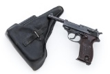 WWII German P-38 Mauser byf-43 Semi-Automatic Pistol, Holster & 2 Magazines