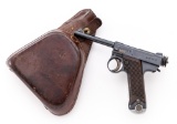Japanese Type 14 Semi-Automatic Pistol, with Holster and Original Ammunition Boxes