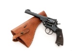 Australian Issue Webley Mark VI Double Action Revolver, with Holster