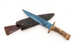 Custom Fixed Blade Knife, by Doug Brack (tat)