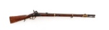 Antique European 3-Band Percussion Musket, Altered from Flintlock