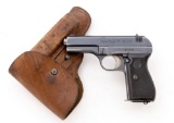 German Marked Czech CZ Model 27 (PMod27) Semi-Automatic Pistol, with Holster