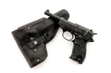 Walther P1 Semi Automatic Pistol, with Holster