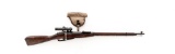 Soviet M91/30 Mosin-Nagant Bolt Action Rifle, with PU Telescope and Case