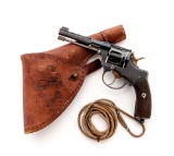Swedish Model 1887 Nagant Double Action Revolver, with Holster