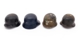 Lot of Four (4) German Helmets