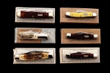 Lot of Six (6) NIB Case Folding Knives