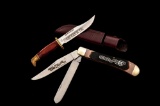 Lot of Two (2) Knives, by Buck and Schrade