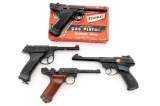 Lot of Three (3) Vintage CO2 Air Pistols and One Parts Gun