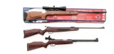 Lot of Three (3) Spring-Loaded Air Rifles