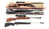 Lot of Four (4) Spring-Loaded Air Rifles
