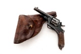 Italian Model 1889 Bodeo Solid Frame Double Action Revolver, with Holster
